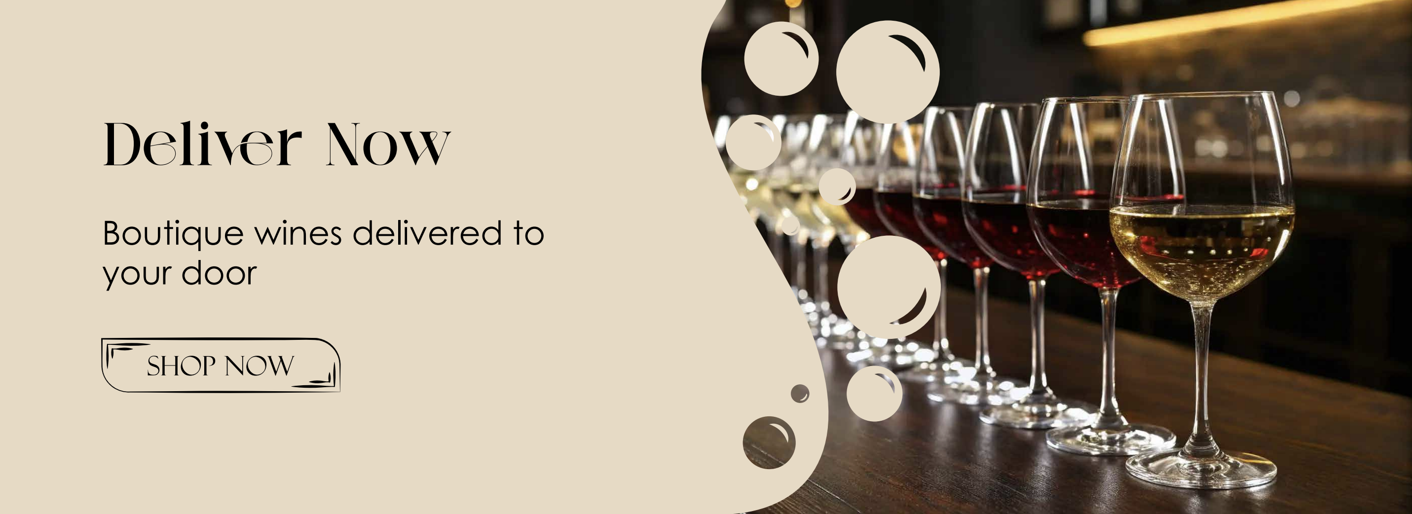 Wine & Bubbles Banner - Click to view all wines