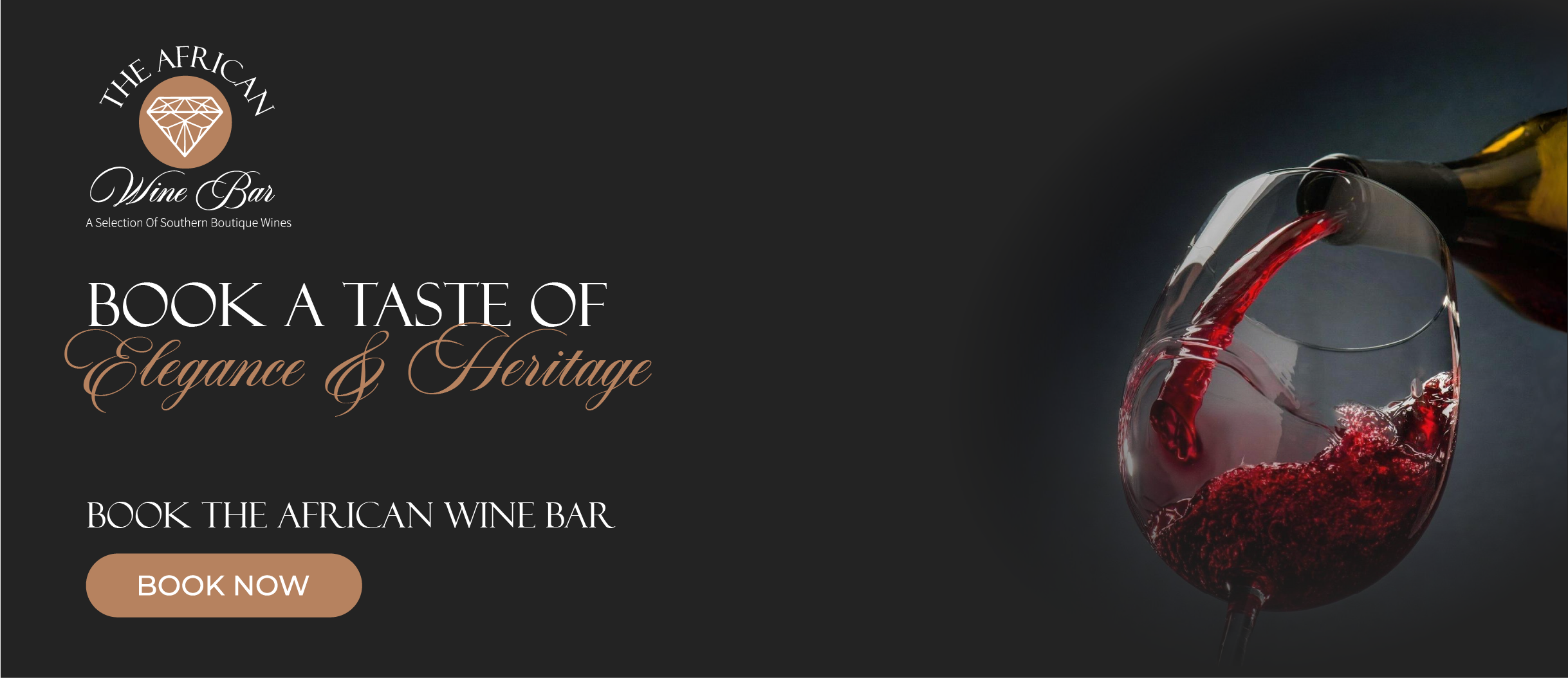 African Wine Bar Banner